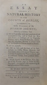 Book of the Month: Rutty's An Essay towards a Natural History of the County of Dublin