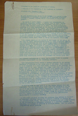 Statement of Edward Byrne, Archbishop of Dublin.       Archive of the Month – May 2010