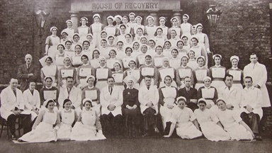 What can you find in the archive of Cork Street Fever Hospital and Cherry Orchard Hospital?