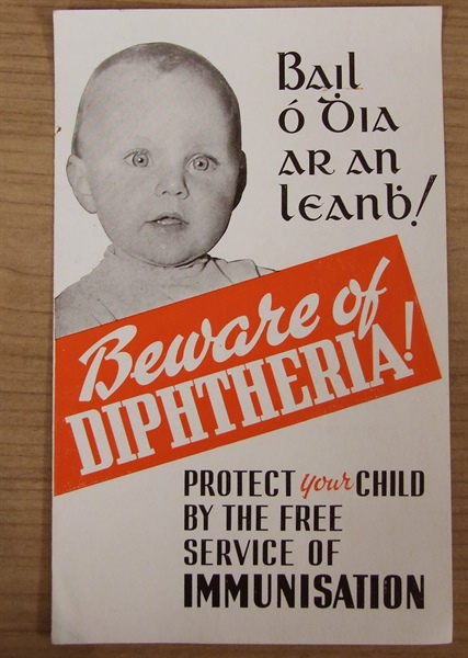 The campaign against diphtheria in Cork Street Fever Hospital, 1934-1952