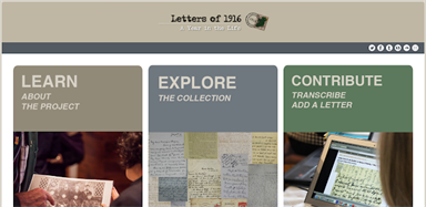 RCPI Heritage Centre joins Letters of 1916 Project