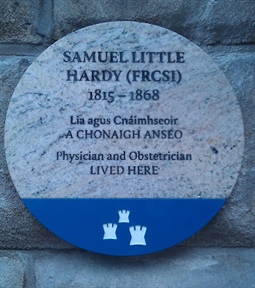 Memorial Plaque to Dr Samuel Little Hardy