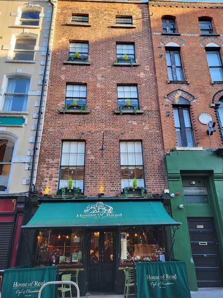 Team Heritage visit the House of Read, Dublin's oldest shop