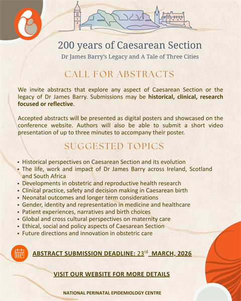 "200 Years of Caesarean Section - Dr James Barry's Legacy & A Tale of Three Cities"