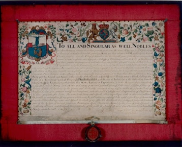 Archive of the Month – The College Grant of Arms, 1667