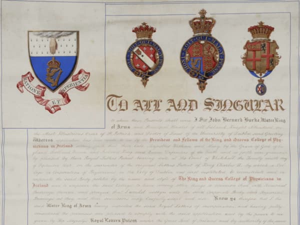 Letters Patent Granted By Queen Victoria In 1860